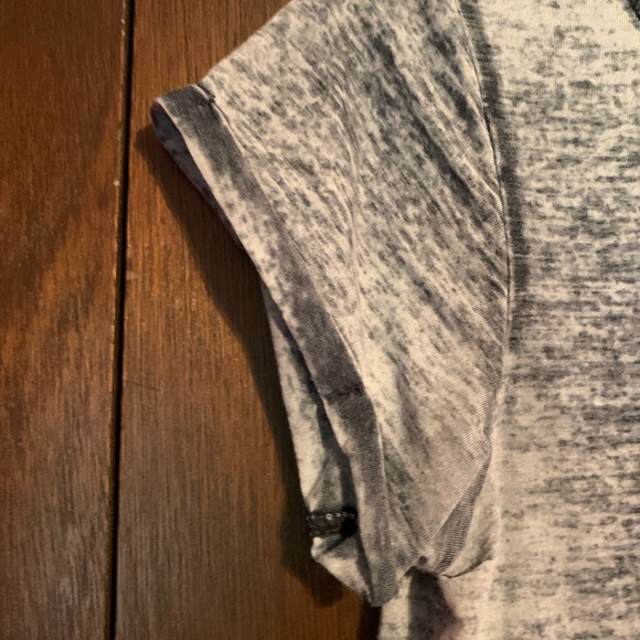 Marbled Grey Crop Top - Picture 5 of 6